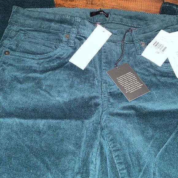 Edyson pants Hampton Skinny Forrest green corduroy 26P - Picture 3 of 7